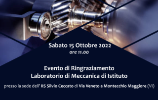 Inaugurazione laboratorio meccanica